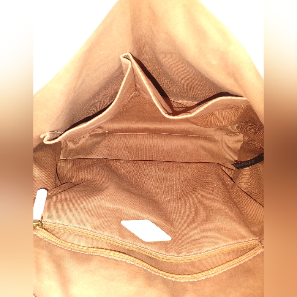 Fossil leather Madison coconut tote bag - Picture 7 of 9